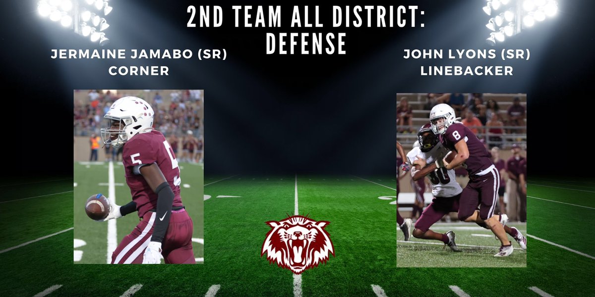 Congratulations to our student-athletes on being selected 2nd Team All District in District 6-6A!
#LiveAsOne