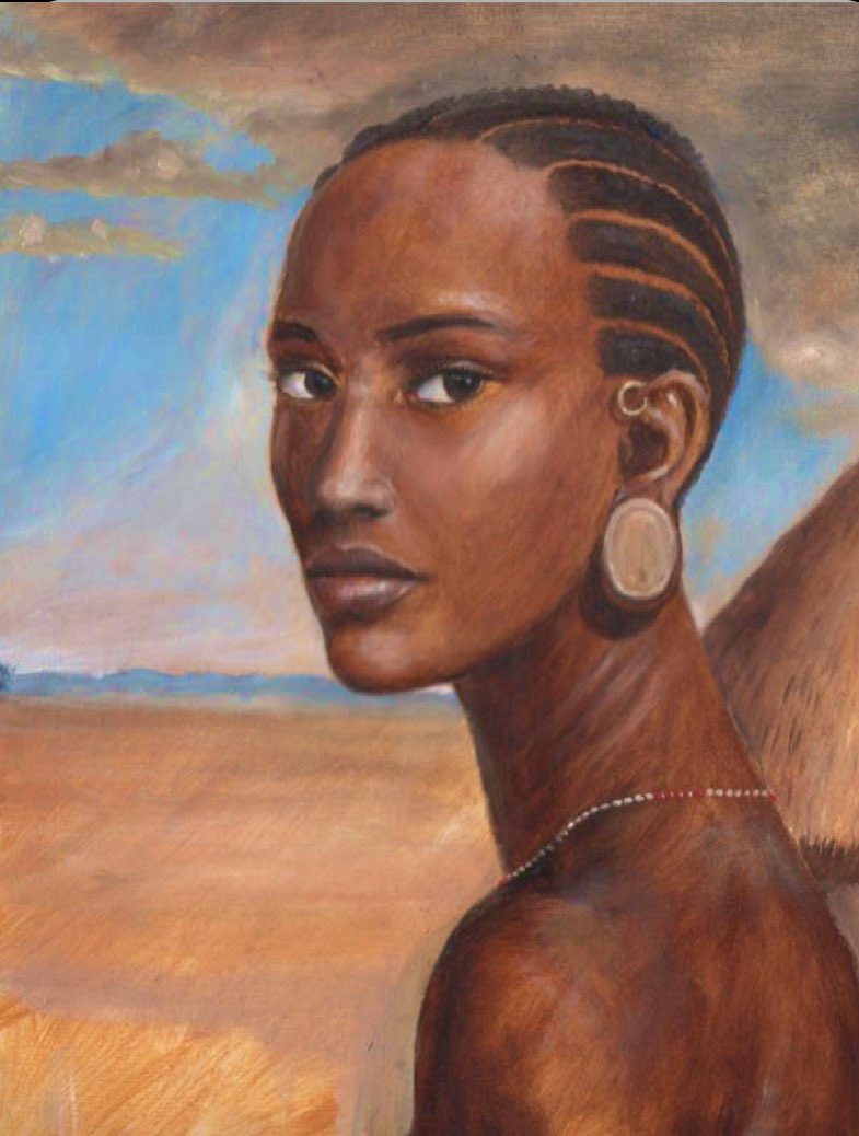 khaj_nat's tweet photo. African Head by Dashinvaine…🎨🖌♥️ https://t.co/tHEGgVki6o