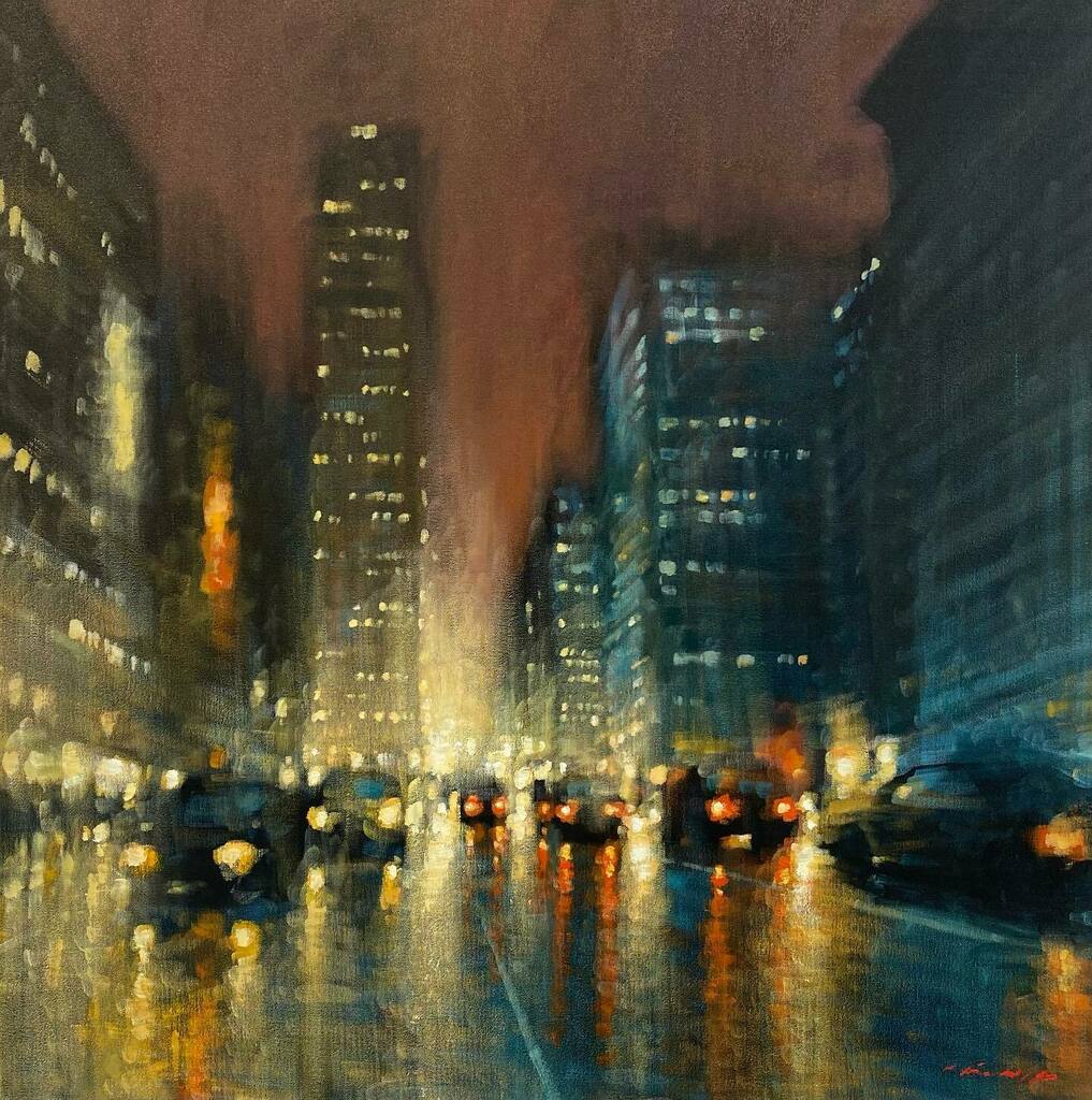 g_contemporary's tweet photo. Something about David Hinchliffe's paintings makes the city so beautiful #cityglow #acrylicpainting #nyc #impressionism #cityscape #urban #morebetter #hastingsstreet #noosa #visitnoosa #sunshinecoast #visitsunshinecoast #urbanlistsc #urbanlisted #thisisq… https://t.co/XOZfUIKIhw https://t.co/WRmGry7mJx