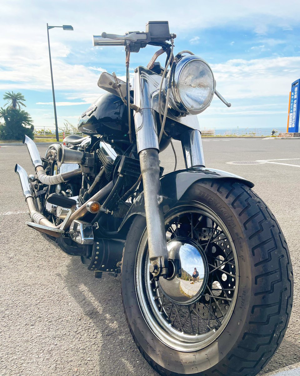 05ya3298's tweet photo. 雨降るんだよな？🤔

晴れてるうちにRUN💨

harleydavidson #初期エボ #モンキー #YAMAHA #TW200  #バイクが好きだ #motorcycles #HONDA #nagasaki  #HARLEY #FLSTC #87ultra #minicooper  #HERITAGE #ハーレー #エボ #ヘリテイジ #バイクのある風景 #monkey #rovermini  #hondamonkey #バイク写真部 https://t.co/lxxe3DWnpW