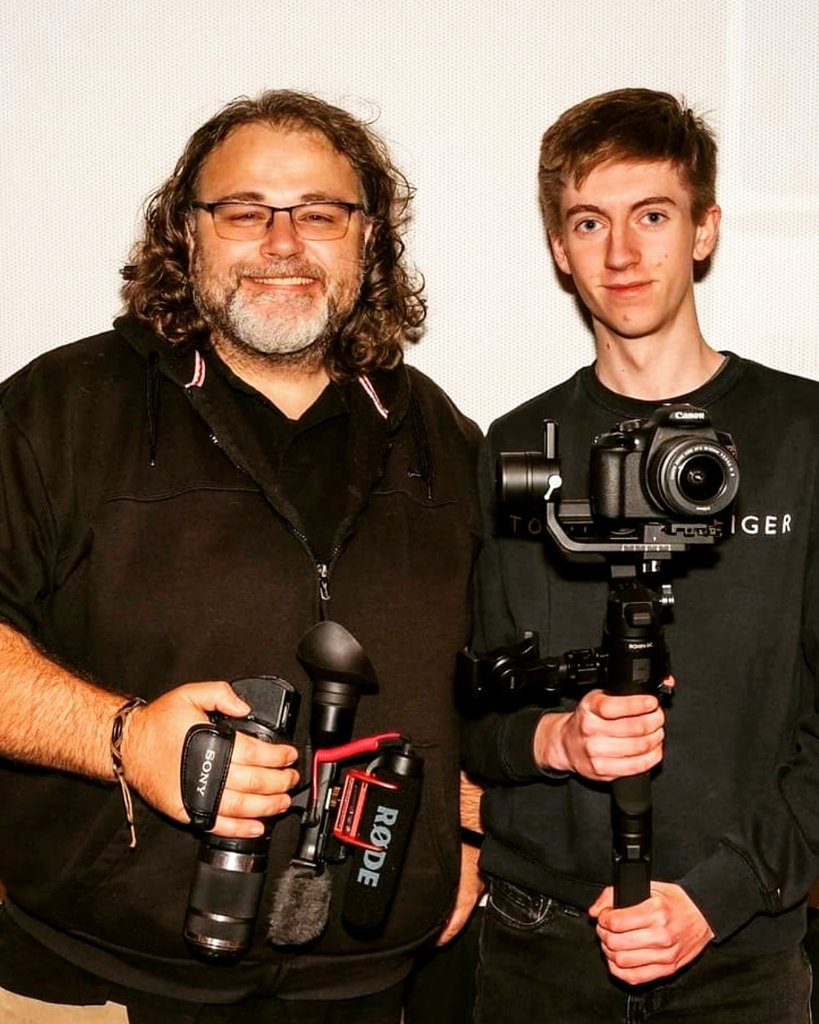 stephgeno's tweet photo. We were very proud to have the task of filming the #prideawards at the @southhollandcentre this year 😌

~ me and Harry for Holbeach Film Company🎥
#filmcrew #film #filming #filmcompany #movie #moviemaking #filmmaking #blackmagicdesign #ursamini46k #cameracrew #holbeachfilms https://t.co/swjLl8kwZ0