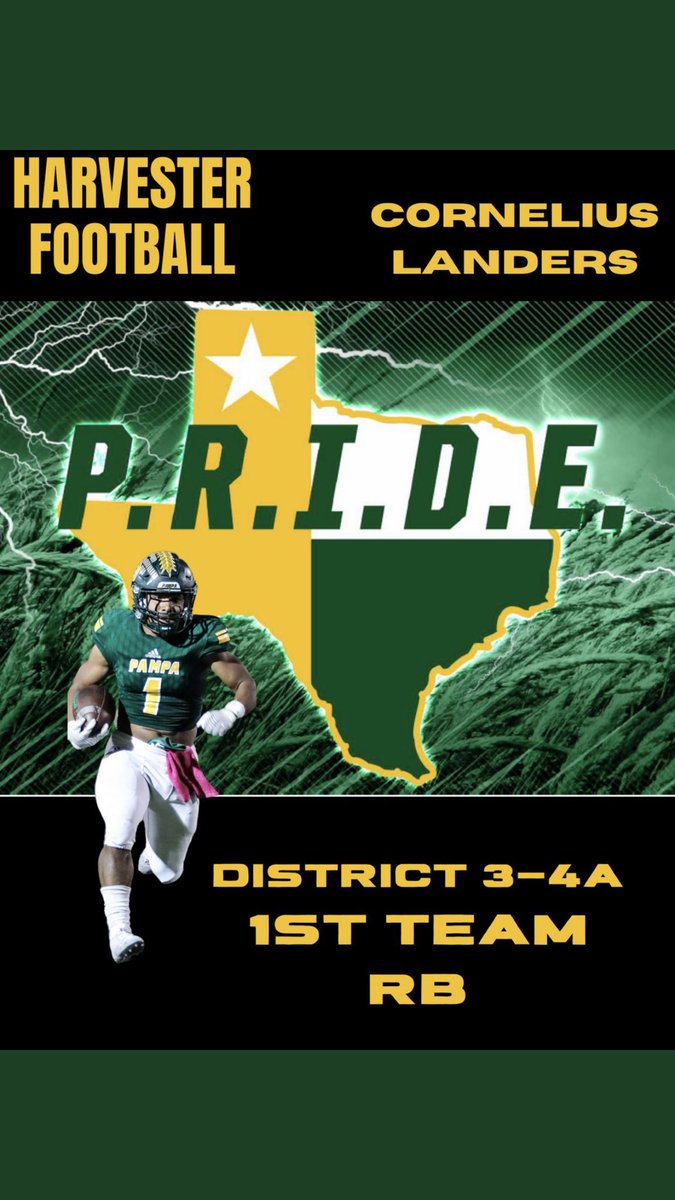 Blessed to say I have been 1st team running back all four years of high school 💚💛<a href="/KaleSteed/">Kale Steed</a> @806HsscConnect <a href="/PressPassSports/">Press Pass Sports</a> <a href="/Coach_Spears_/">Zac Spears</a>
