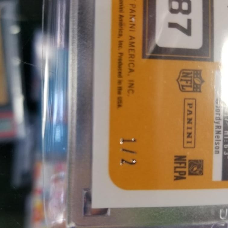 KnTSportscards's tweet photo. Panini Premium Classic H2 producing a ton of low numbered rookies and inserts, plus autos, nice Jordy Nelson today /2 #jordynelson #kntsportscards #kntsports #cardshopfl #cardshop #lcs #premiumclassics #paniniamerica https://t.co/PCOZLutfzM