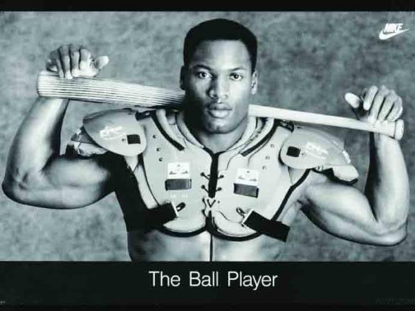 Bo Jackson Nike Poster. Today is his 59th Birthday.