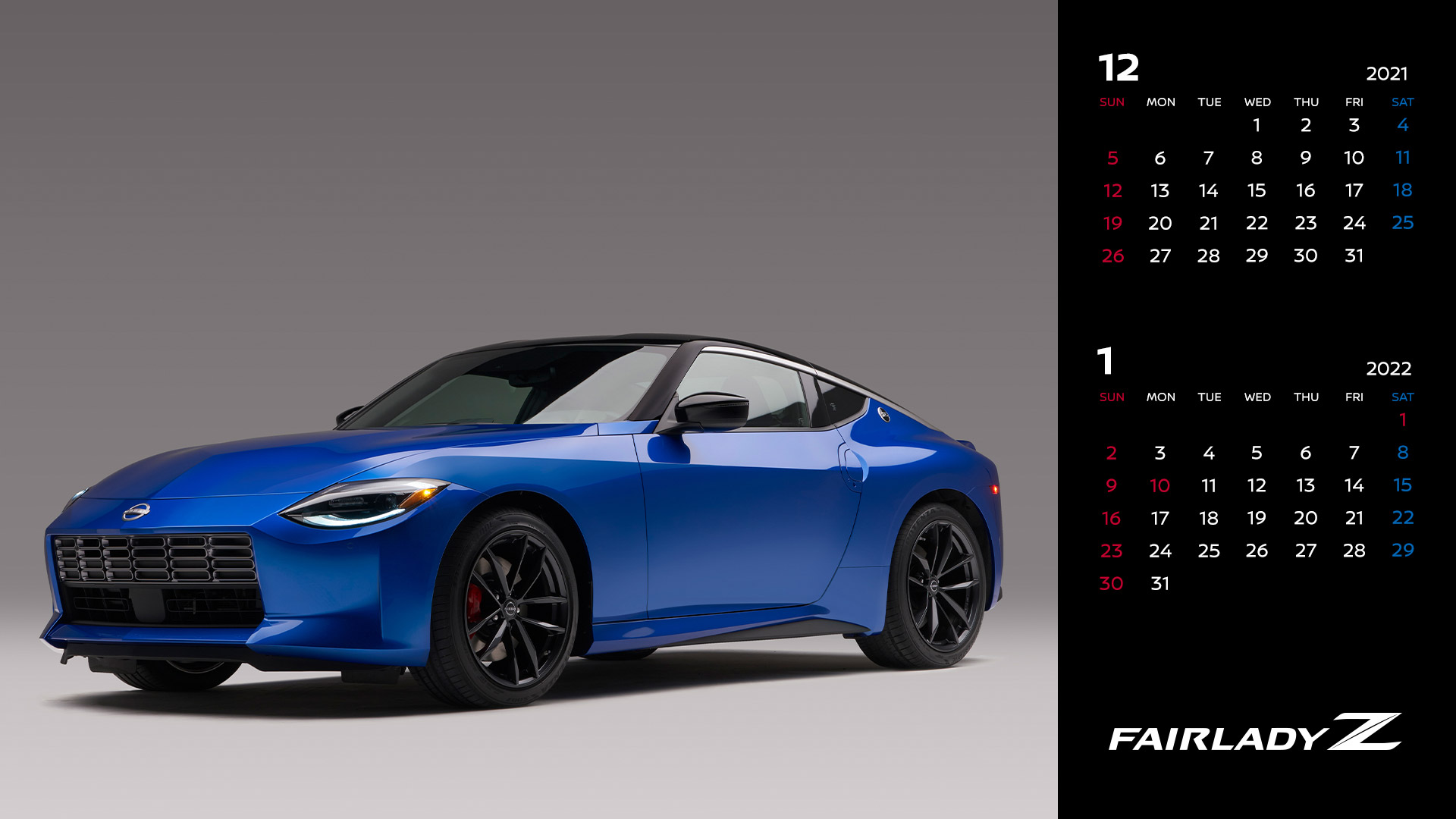 日産自動車株式会社 壁紙カレンダー 12月は Nissangtr フェアレディz プロトタイプ 日産キックス コロンビアエディション の3車種 Pc スマホ用ダウンロードはこちらから T Co T36nxnccoy 毎月 人気投票でカレンダーをご用意