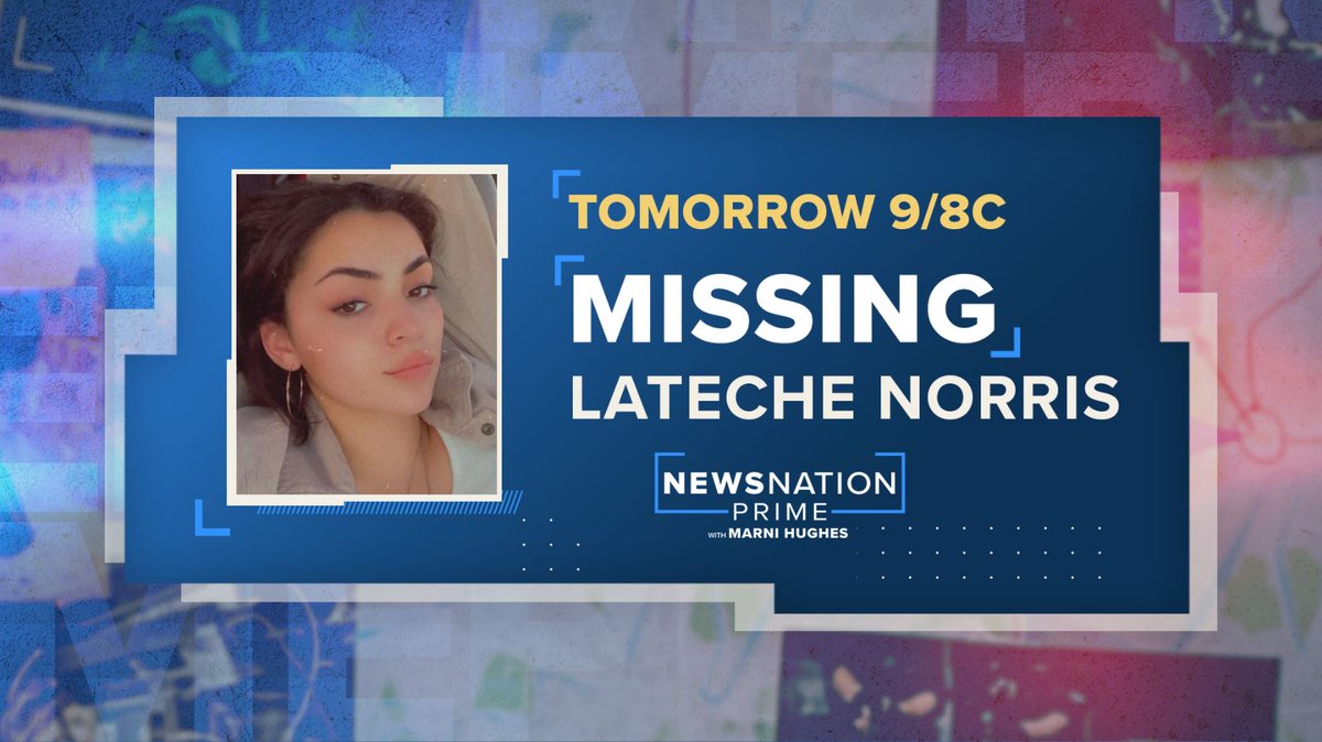 MarniHughesTV's tweet photo. Have you seen Lateche Norris?  We're featuring her case  tomorrow/Tuesday on #newsnationprime #missingonprime 9/8c. https://t.co/7J7SkjB4n0