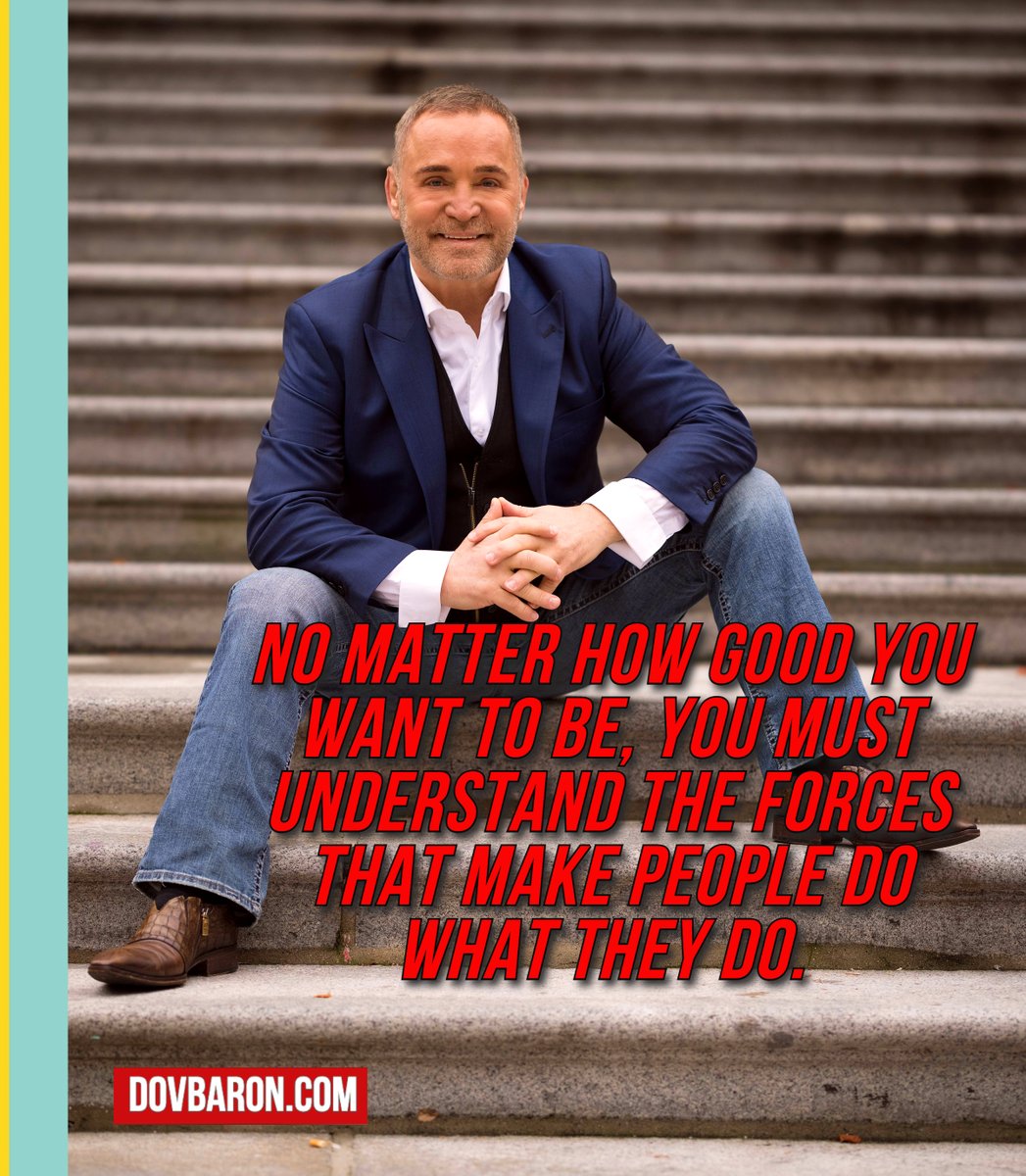 TheDovBaron's tweet photo. "My entire life’s work has been driven by a single question:
Why do people do what they do, even when what they do doesn’t make sense?"
https://t.co/anaEYPUafP
#EmotionalSourceCode
#humancapital
#persuasion
#behaviorhacking https://t.co/x2LsozMXWo
