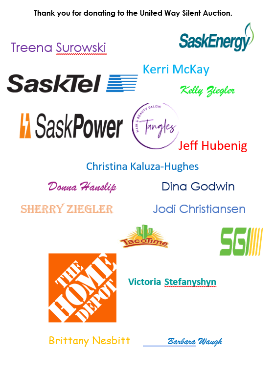 Thanks so much to all those who donated to our @unitedway silent auction!!