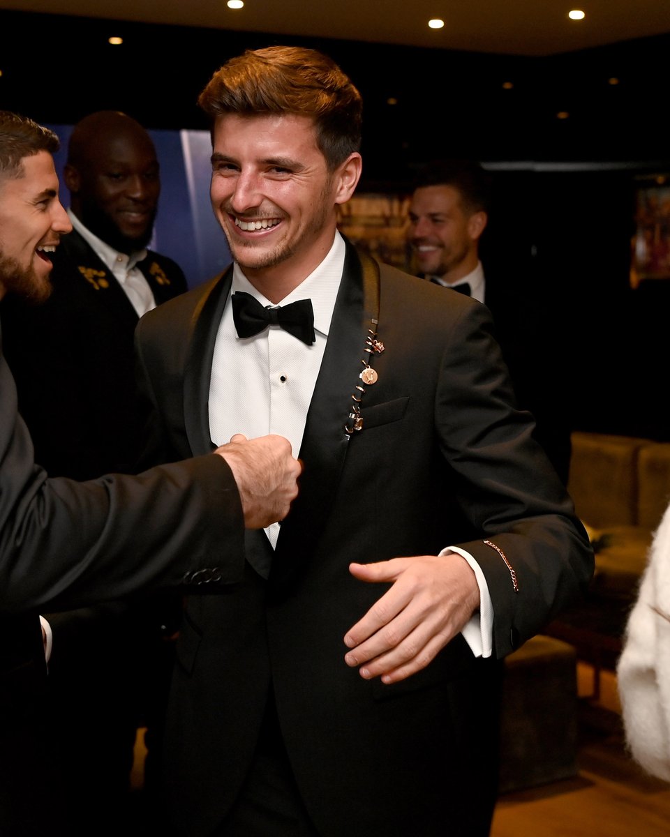 ChelseaFC's tweet photo. 😁

#BallonDor https://t.co/P8yLWv5mh9