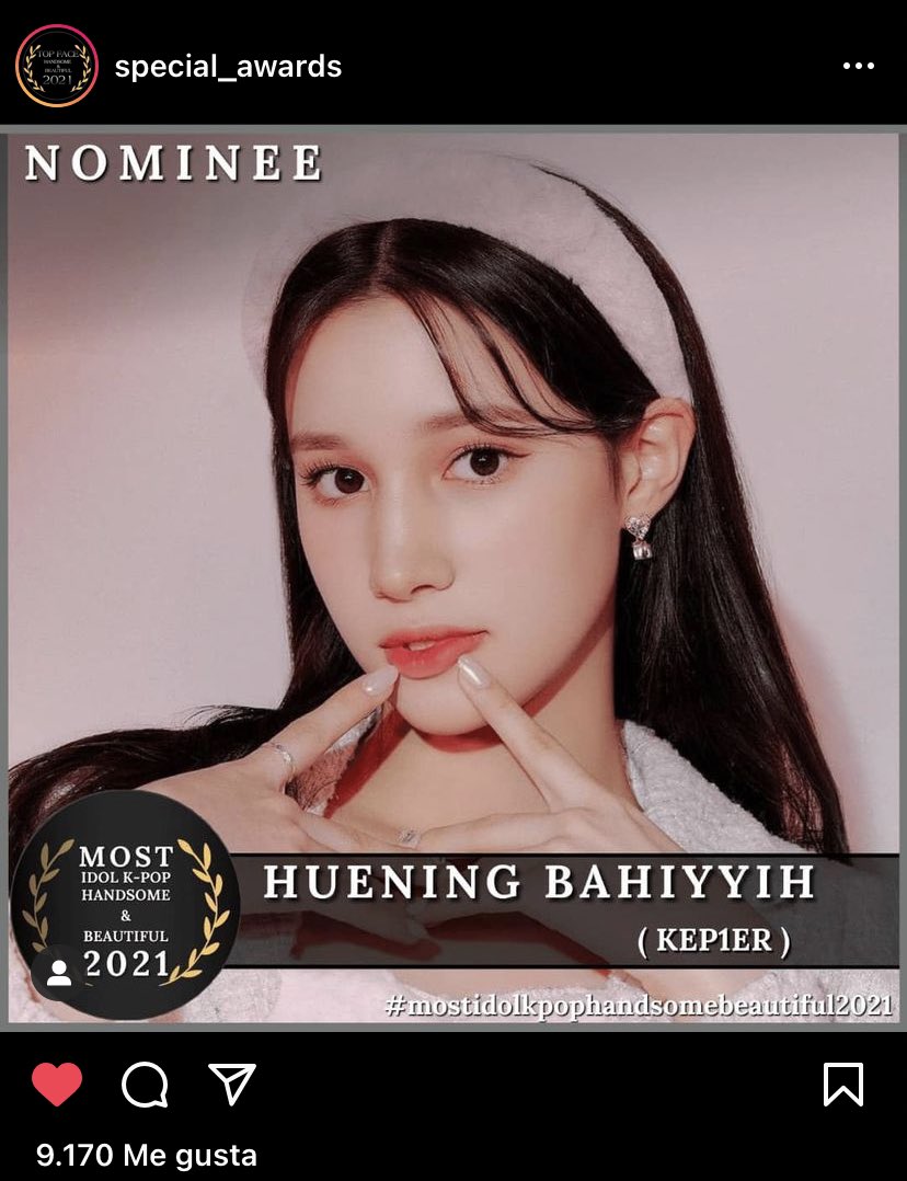 hyubalover_'s tweet photo. [News 📰🔥]

#HUENING_BAHIYYIH esta nominada a los “Most idol K-pop handsome &amp; beautiful 2021” 

Solo tienen que entrar al link y darle like, (cada like vale 2 puntos, los comentarios 1 punto )

🖇 https://t.co/rgf6rjsp3E https://t.co/xeM5FTyGtD