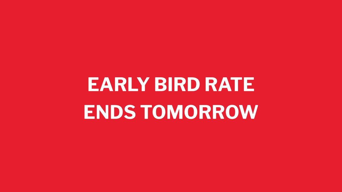 TGAOC's tweet photo. Don't miss it! The Early Bird rate for The Gospel &amp; Our Cities Conference ends this Tuesday, November 30 at 11:59pm PST.

https://t.co/6e5FX2DX3w https://t.co/B3v3KsKIvg