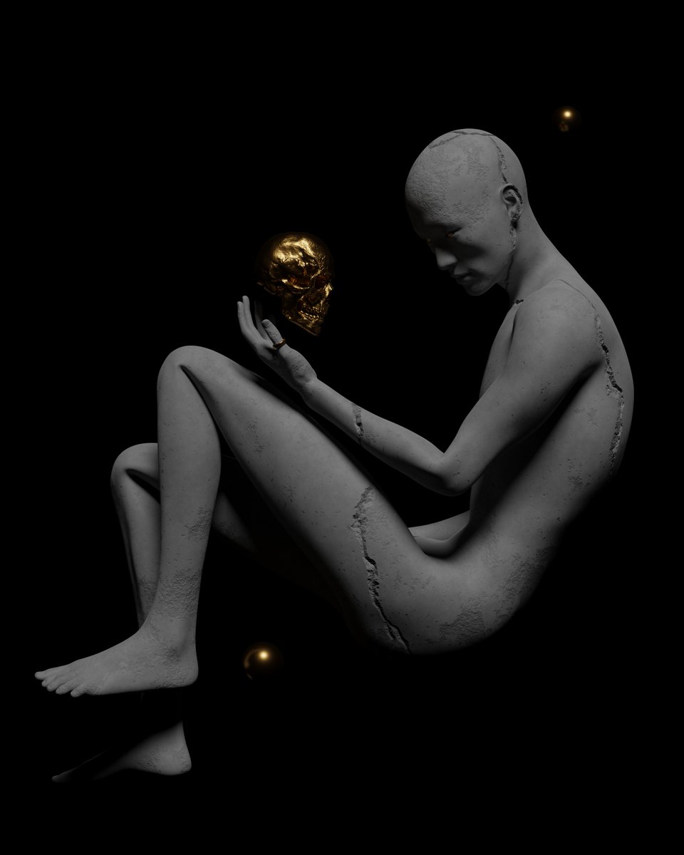 ¡Hey There!👋 I'm so happy to share my new piece🤩
💜"Awaiting My Death"💜1/1 
Available on <a href="/rarible/">Rarible</a> ↓
rarible.com/token/0xF6793d…

Any type of support is highly appreciated💜

#NFT #NFTs #NFTartist #NFTartwork #nftart #NFTdrop #NFTCommmunity #nftcollectors #rarible