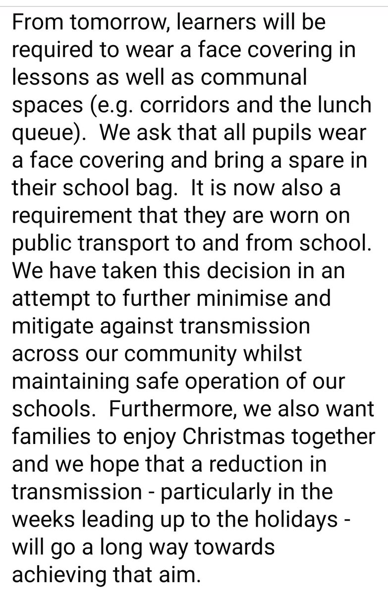 StVitusDance's tweet image. #MasksInSchool 
In classrooms in daughters school 
Fortunately shes not in school at moment, she has autism &amp;amp; transition 2 seniors has been a total disaster bcos of the lack prep blamed on #COVID19 &amp;amp; the disrupted 18 months of crippling anxiety beforehand 
@danwootton @estherk_k