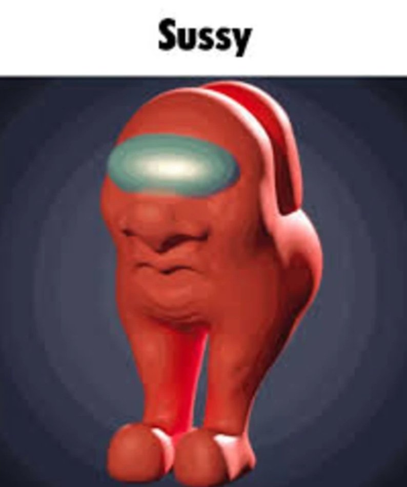 raphodono's tweet image. When the impostor is sus