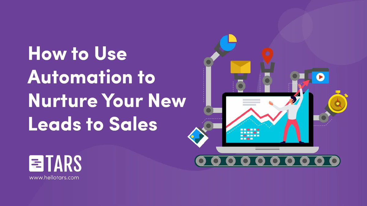How to Use Automation to Nurture Your New Leads to Sales
#Automation #EmailAutomation #Sales <a href="/JessicaLunk/">Jessica Lunk</a> <a href="/hellotars_ai/">TARS</a> 
buff.ly/3tKNUNm
