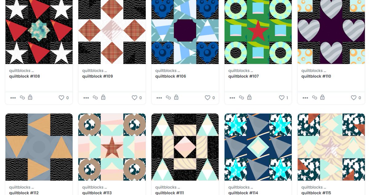quilt_blocks's tweet photo. It has begun!!!! 215 Gen two @quilt_blocks coming your way!!! 

https://t.co/XdpCIujdRg

#polygon #PolygonNFTs #GirlsWhoCode #keepitsimple #ArtistOnTwitter  

@robotz_nftz @ForeignOrganism @1202reklaW @claremerica @trexnuts @toolipse @_lavarat @TechnologyNf https://t.co/WalvvL2EgK