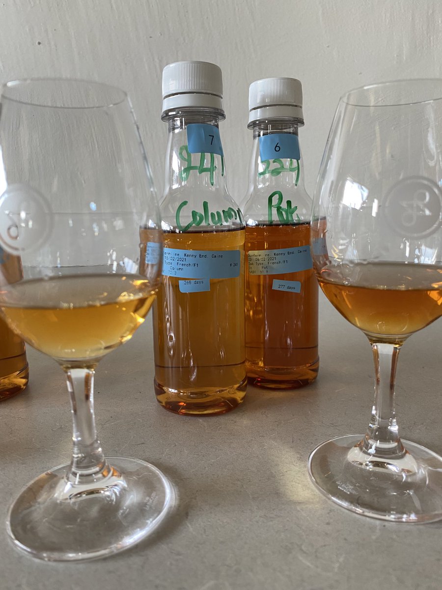 Identical cane origin, same variety, different distillation techniques - same terroir flavours.  ⁦<a href="/Renegade_Rum/">Renegade Rum Distillery</a>⁩