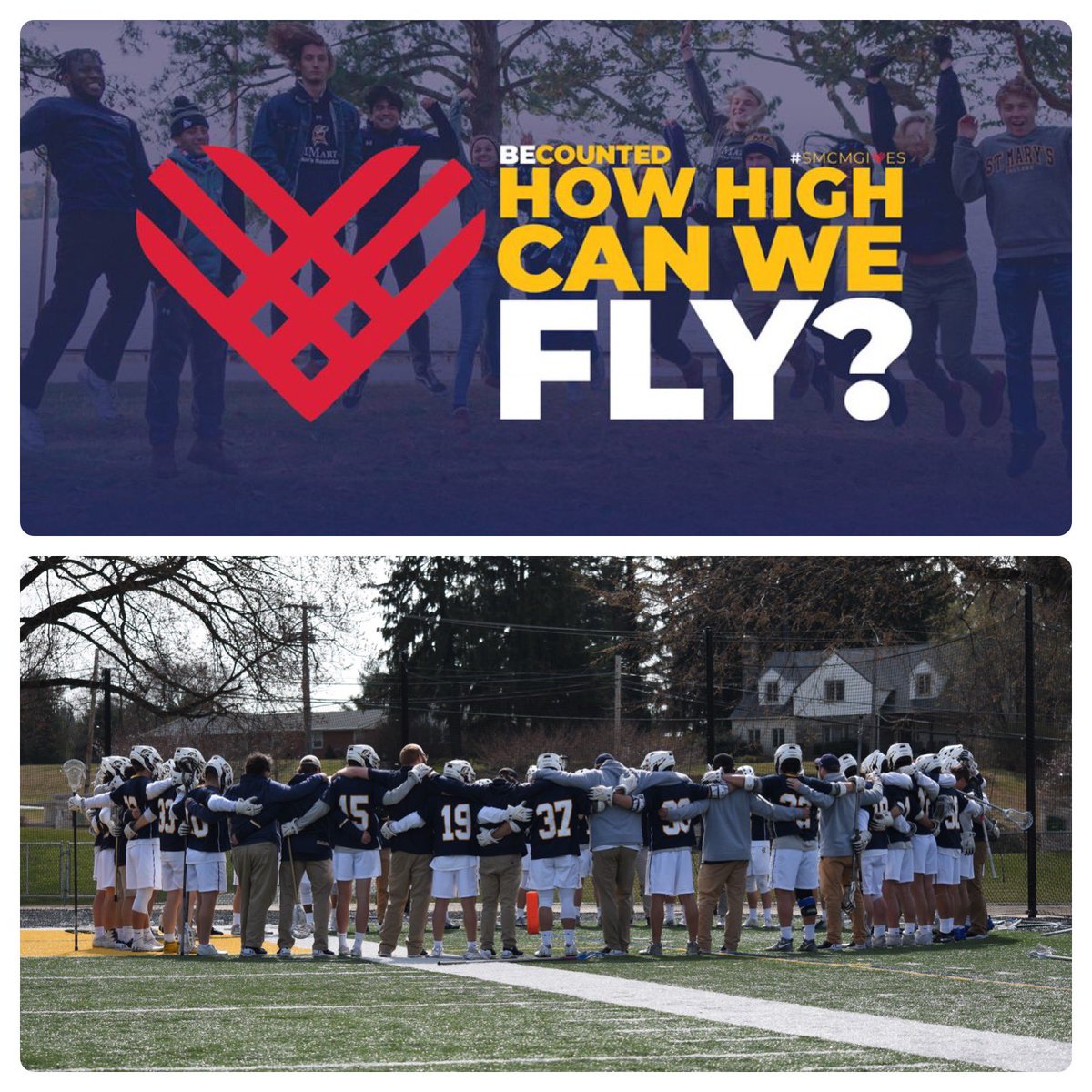 SMCMLacrosse's tweet photo. Attention Seahawk Men’s Lacrosse Family 🐦‼️

Giving Tuesday is under way! Use the link in our bio to donate to SMCM Men’s Lacrosse! As a reminder, make sure to select “Grimace” in the influencer drop down menu vote to vote for our program in the alumni council challenge! https://t.co/iCn4NtP5Qg