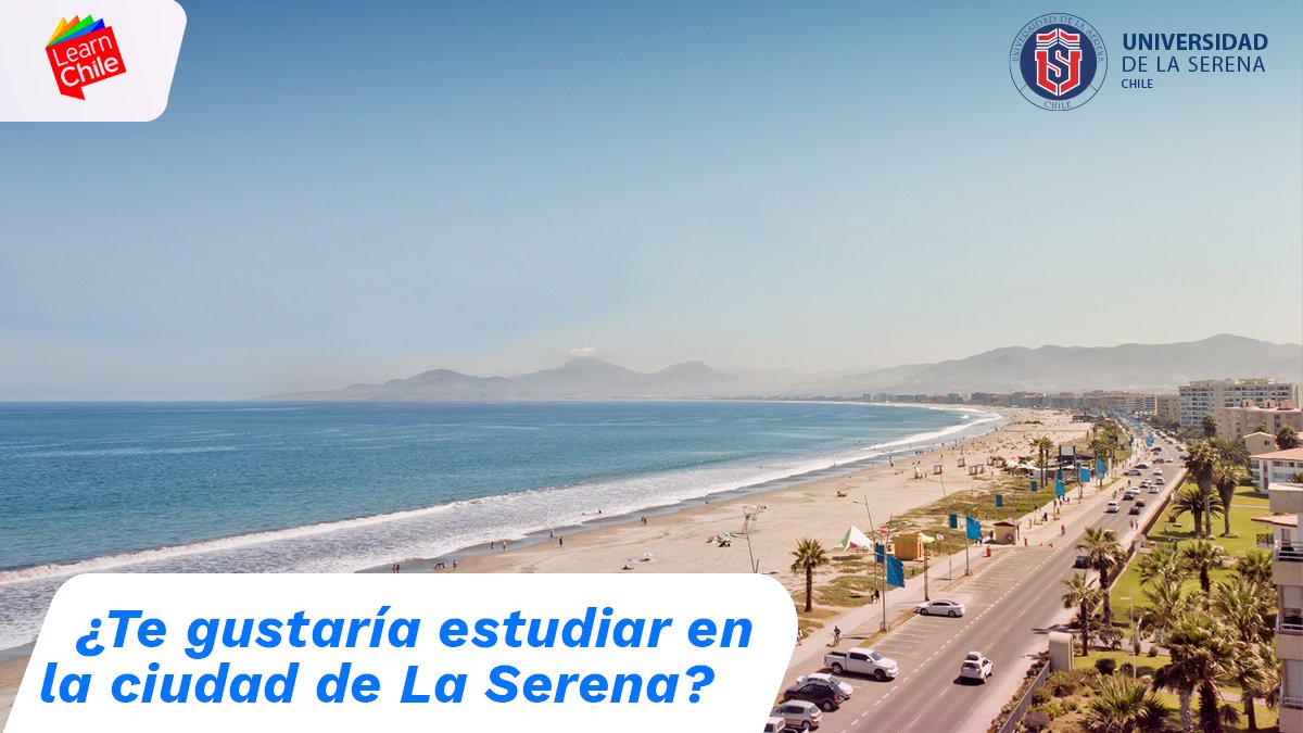 LearnChile's tweet photo. La ciudad de La Serena se encuentra en la IV Región de Chile y es considerada la segunda más antigua del país.
¿Te gustaría conocerla? Entra aquí y descubre dónde podrías estudiar: https://t.co/GKrXXmhgMJ

@userena https://t.co/gHjxGBLpUM