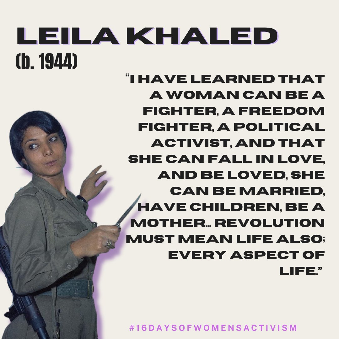 AF3IRMSF's tweet photo. The 16 Days of Activism Against Gender Violence is an international campaign that calls for the elimination of all forms of violence against women. November 29, is International Women Human Rights Defenders Day and the International Day of Solidarity with the Palestinian People. https://t.co/c5f7MYKThl
