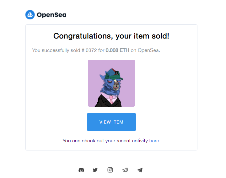 cryptollamaclub's tweet photo. 🔭SOLD 0.008 ETH ✨🚀 #polygon #nft #nftart #nftartists #nftartist #nftartgallery #nftcollectors #nftdrop #nftcollectibles #shillnft #cryptoart #crypto #nftcollector #nftcommunity #cryptoartist #nftdrops #nfts #opensea #nfthesearch #digitalartnft #NFTshill 
#rarecollector #art https://t.co/TRPogIPNBu