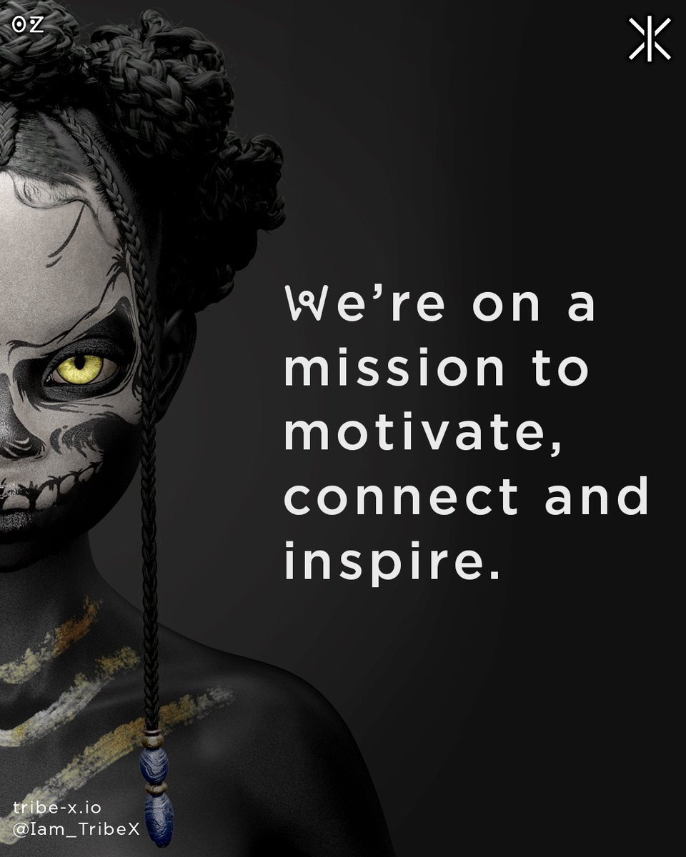 iam_tribex's tweet image. We’re on a mission to motivate, connect and inspire.

We exist to bridge the gap and provide access to our members.

We believe that we are one people, one Tribe and together we thrive!

#iamtribex #tribexempire #nft #nftcommunity