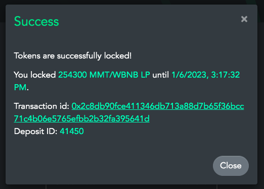 MetaMOTOtoken's tweet photo. Liquidity Locked!  
https://t.co/k2xxqeSXzu
View it on the blockchain ^ https://t.co/qsIjkKZJvj