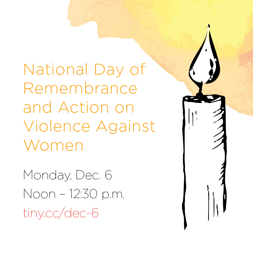 Each year, UCalgary observes the National Day of Remembrance and Action on Violence Against Women, in memory of the 14 women murdered on Dec. 6, 1989 at an engineering school in Montreal. This year’s virtual ceremony begins at noon on Dec. 6.
ucalgary.ca/events/all#!vi…