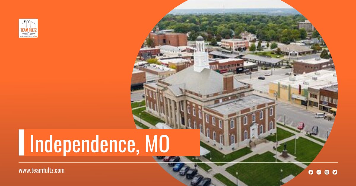 team_fultz's tweet photo. #IndependenceMO is the fourth largest city in the state of Missouri and the city is also home to over 40 parks, excellent schools, and outstanding shopping facilities. Are you looking to buy or sell a home in Independence? https://t.co/vfRzePc76k  #IndependenceMOrealestate https://t.co/PFUSax9LOX