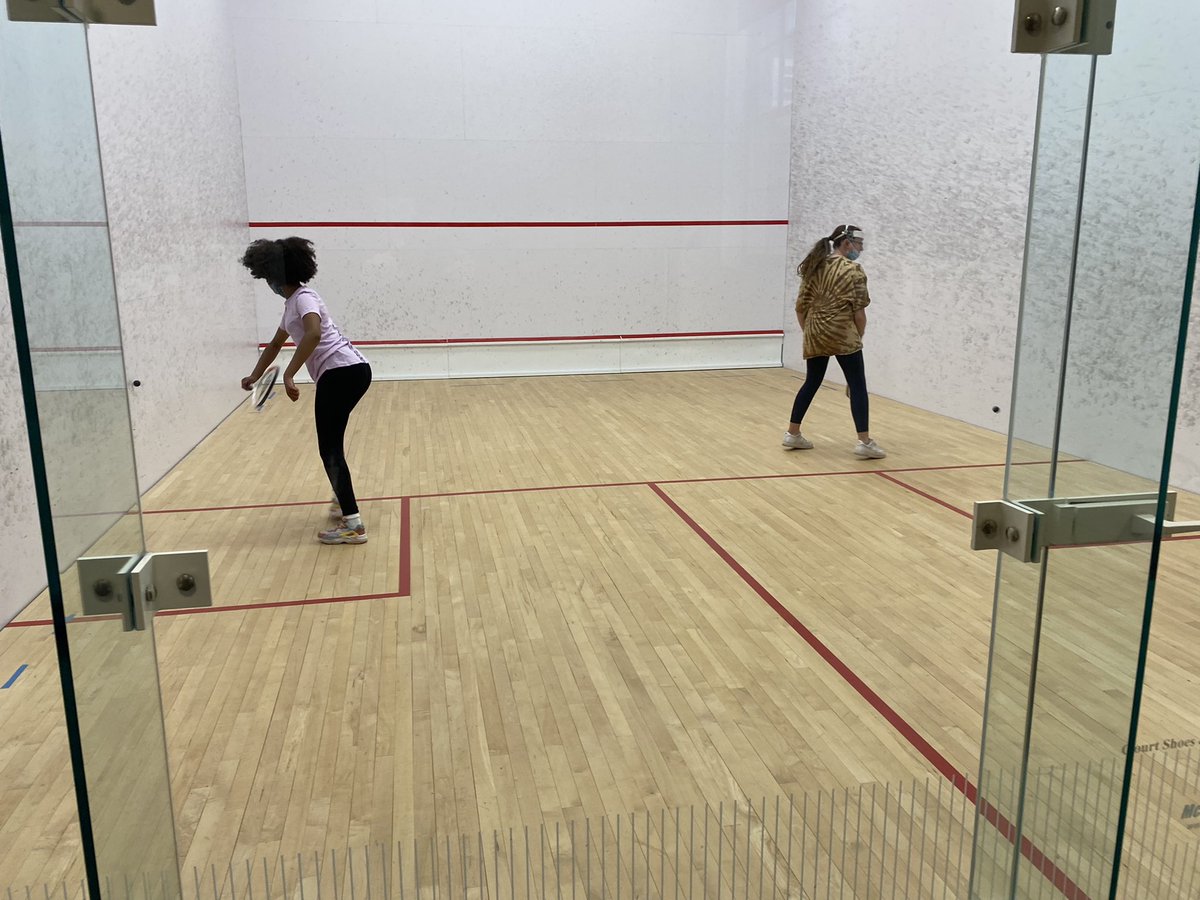 PCMiddle's tweet photo. MS Sports kicked off today. Participation at an all time high! So fortunate to have the Graham. Four bball teams practicing at same time! Beautiful wrestling room and rock climbing wall! https://t.co/dPdZvfRbwg