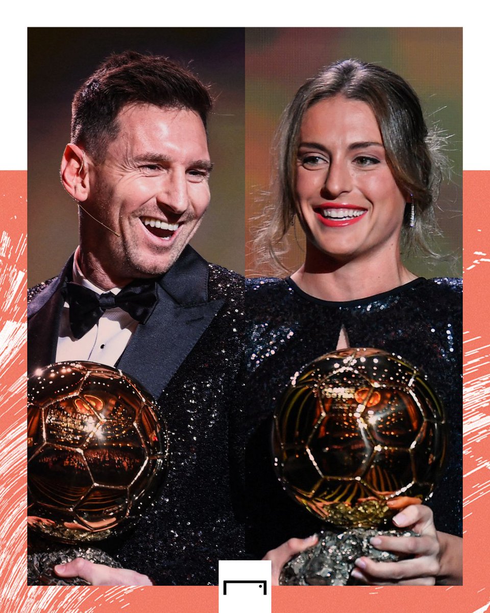 Lionel Messi and Alexia Putellas. The King and Queen of football in 2021 👑