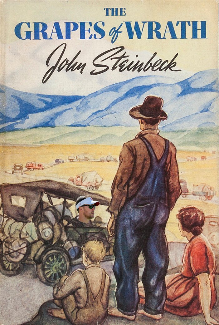 RedditCFB's tweet photo. Classic American novel. https://t.co/FSsZPZna8s