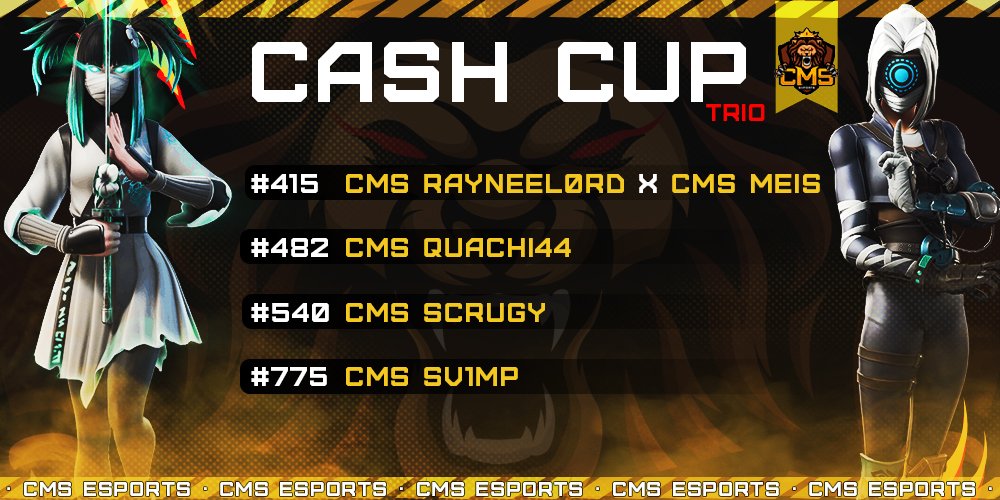 CMS ESPORTS tweet media