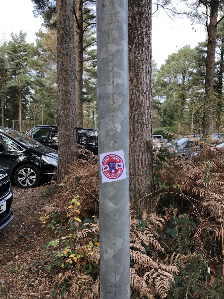 Noddy_Holder's tweet photo. (Faux) middle class York fans for change (at Center Parcs) #yffc #ycfc https://t.co/xDWBazJvpp