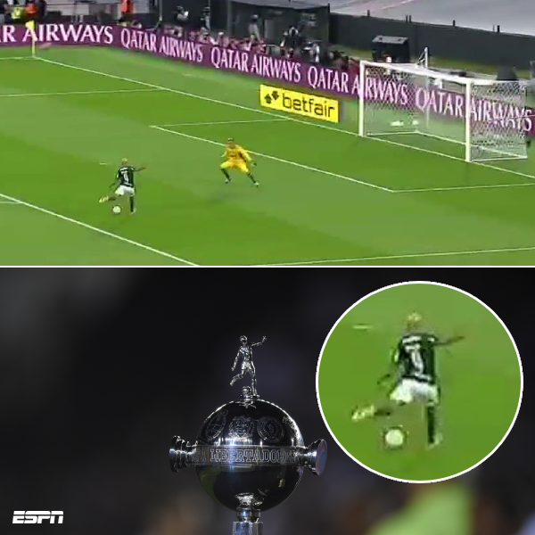 A semelhança entre o boneco na taça da Libertadores e o gol do Deyverson é IMPRESSIONANTE 😳

#LibertadoresFOXSports