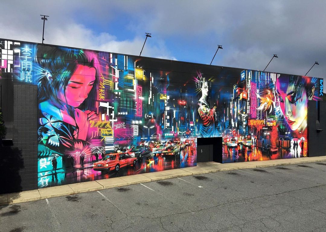 By Dan Kitchener in North Carolina, USA.

#NorthCarolina #USA #StreetArt #Graffiti #Mural