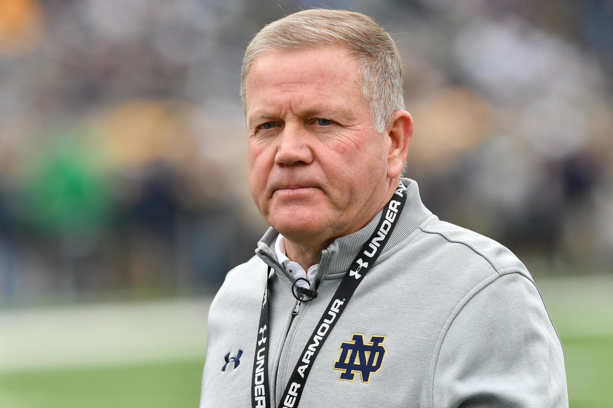PFF_College's tweet image. BREAKING: LSU is targeting Notre Dame’s Brian Kelly as their next Head Coach, per @BruceFeldmanCFB