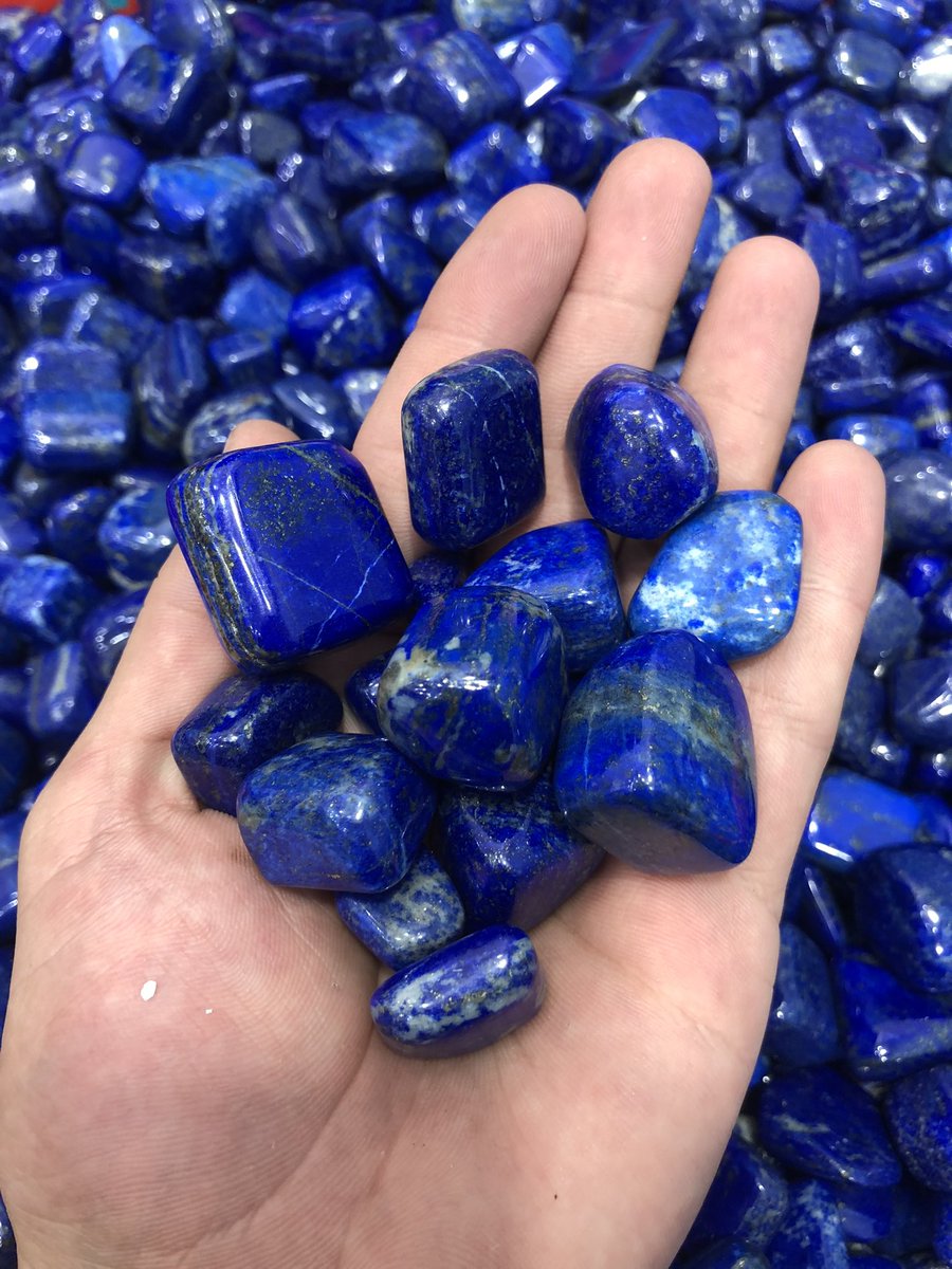 Crystalmineral2's tweet photo. Lapis Lazuli Tumbled https://t.co/cqyZXzZxDn