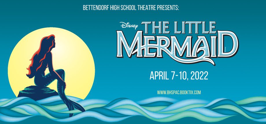 BHSTheatre2's tweet photo. The BHS Theater Department is excited to announce the spring show this year will be The Little Mermaid! https://t.co/F0fieKcNVJ