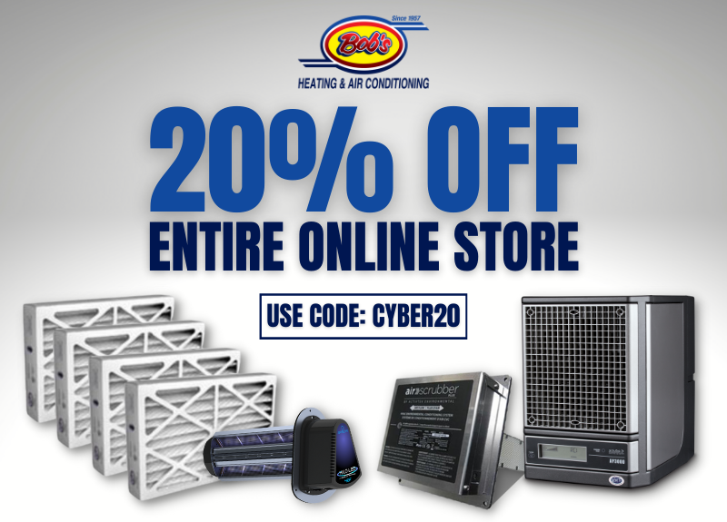 Our #CyberMonday savings event is back! Use code CYBER20 to save 20% on all products in our online store! Hurry, this offer is only valid on 11/29/21.
bobsheating.com/online-store