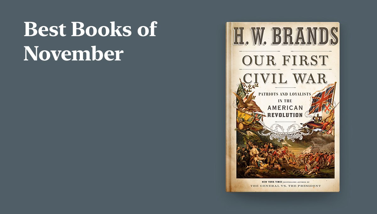 AppleBooks's tweet photo. Experience the American Revolution as the riveting, dangerous thrill ride that it was. Exhilarating and reflective, #OurFirstCivilWar makes American history read like a page-turning thriller.

Read a sample: https://t.co/qPED8oKLjy https://t.co/BqqPC60PmO