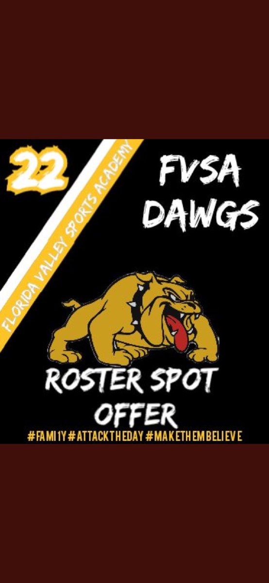 I’m blessed to receive my first offer