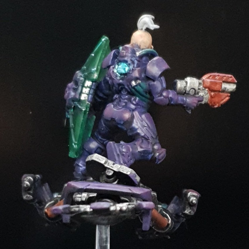 Heed_Paints's tweet photo. 2nd Neotek done, returned to the purple 💜 cant go too long 
without and much happier with this one

#WarhammerCommunity #Warmongers #necromunda #vansaar #neotek #gravcutter #paintingwarhammer #gamesworkshop #warhammer40k https://t.co/QpP3NZaWo3