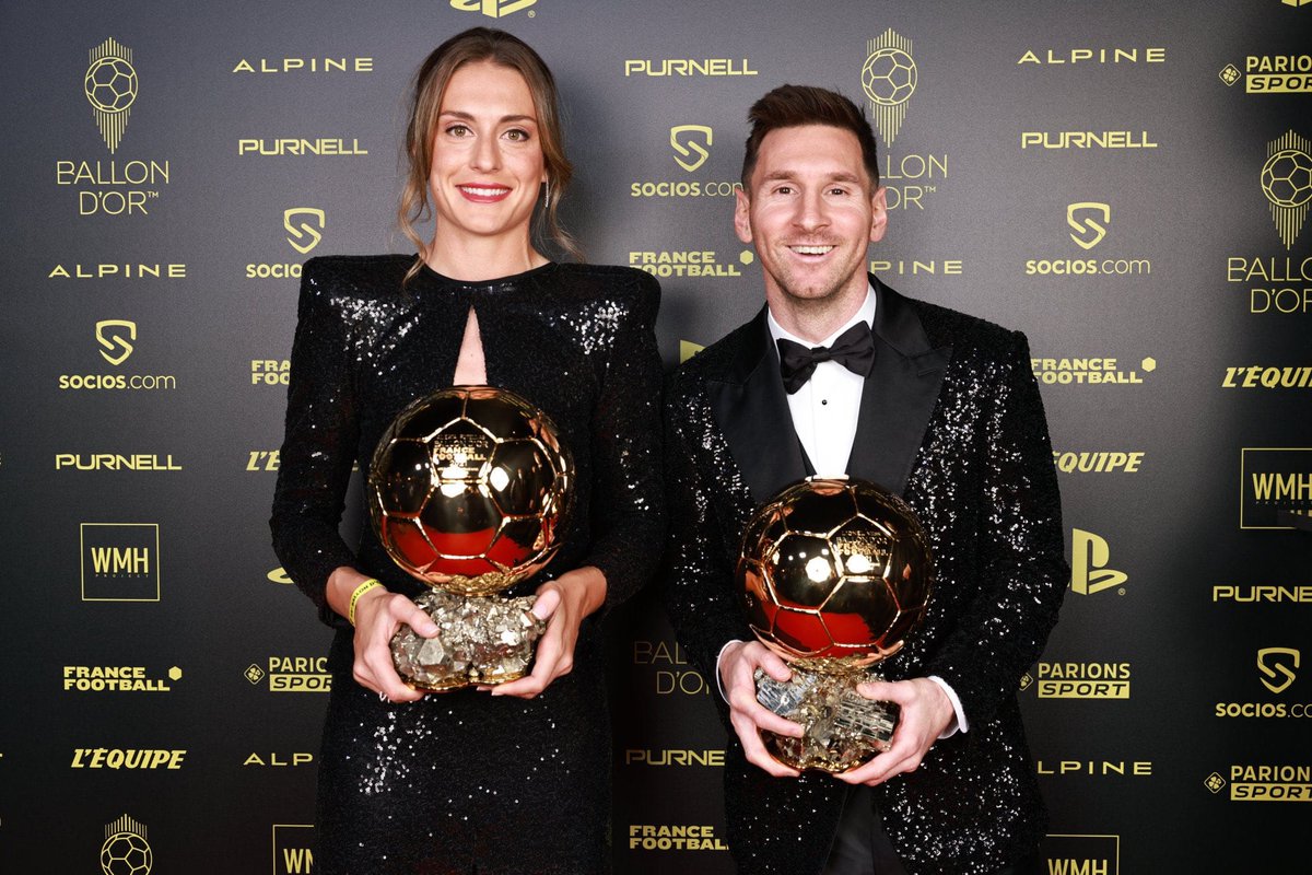 FCB_Farolillo's tweet image. Muchas felicidades a Messi #D10S #D7OS #GOAT por su 7mo BdO y a Alexia Putellas. Totalmente merecido ambos