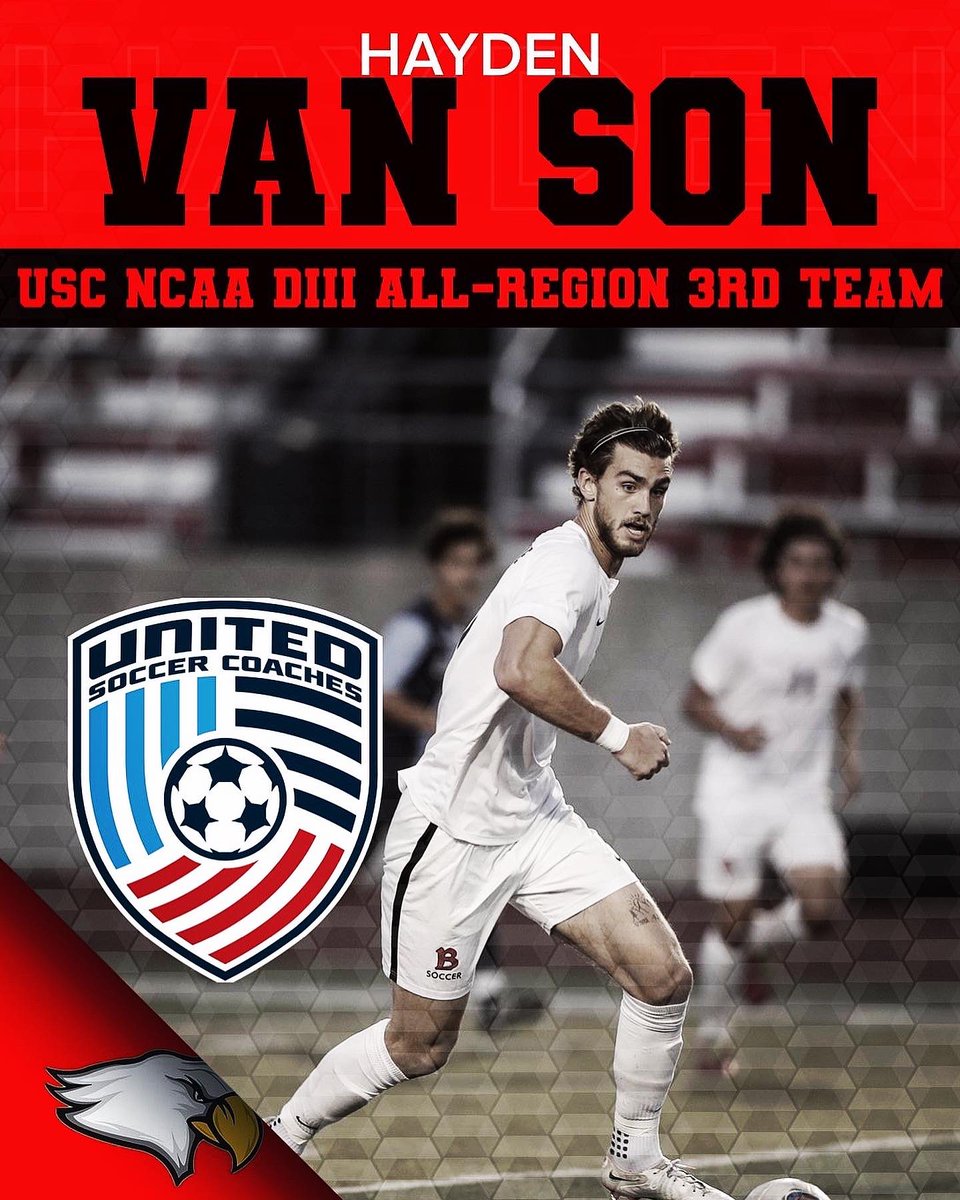 BenUMensSoccer's tweet photo. Huge congratulations to @mike_ski23 &amp; @van_son31 on being named to the @UnitedCoaches NCAA DIII All-Region 3rd Team. Well deserved honor for both guys!
👏🏼👏🏼 https://t.co/LxBRk7S51Q
