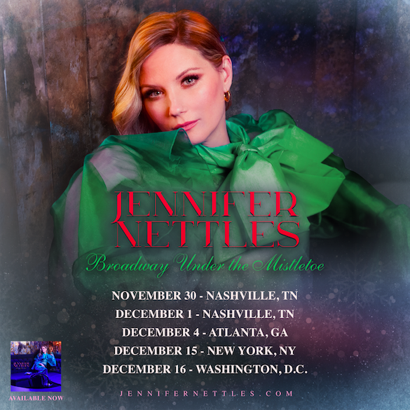 . @JenniferNettles kicks off her Broadway Under the Mistletoe tour tomorrow in Nashville! Tickets for all shows are on sale now, we’ll see you there! smarturl.it/JenniferNettle…