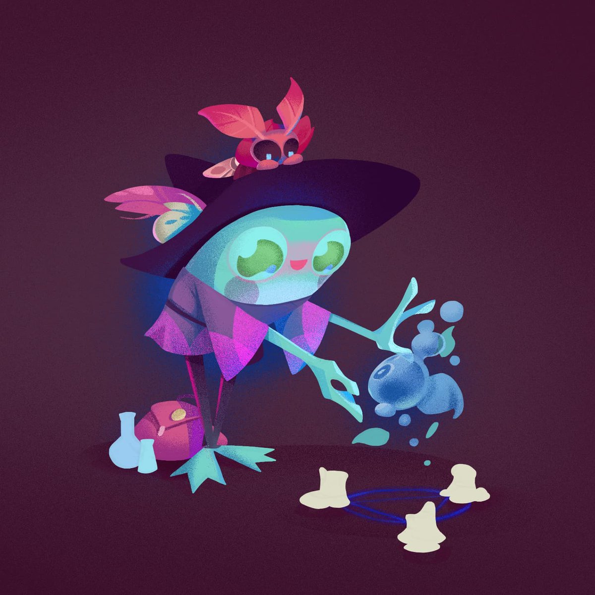 Javi_Pajuelo's tweet photo. ๐ธ๐ฎโจโจ
#tinyfriend #frog #tinyfrog #illustration #witch https://t.co/2ypwxv2hgo