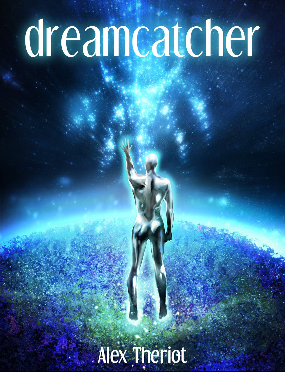 alextheri0t's tweet image. Tentative cover for my sci-fi thriller, dreamcatcher! I can say it absolutely represents the Lovecraftian brain-trip imagery I employ, at least 😅 Thoughts? 
#writingcommmunity #editinghell