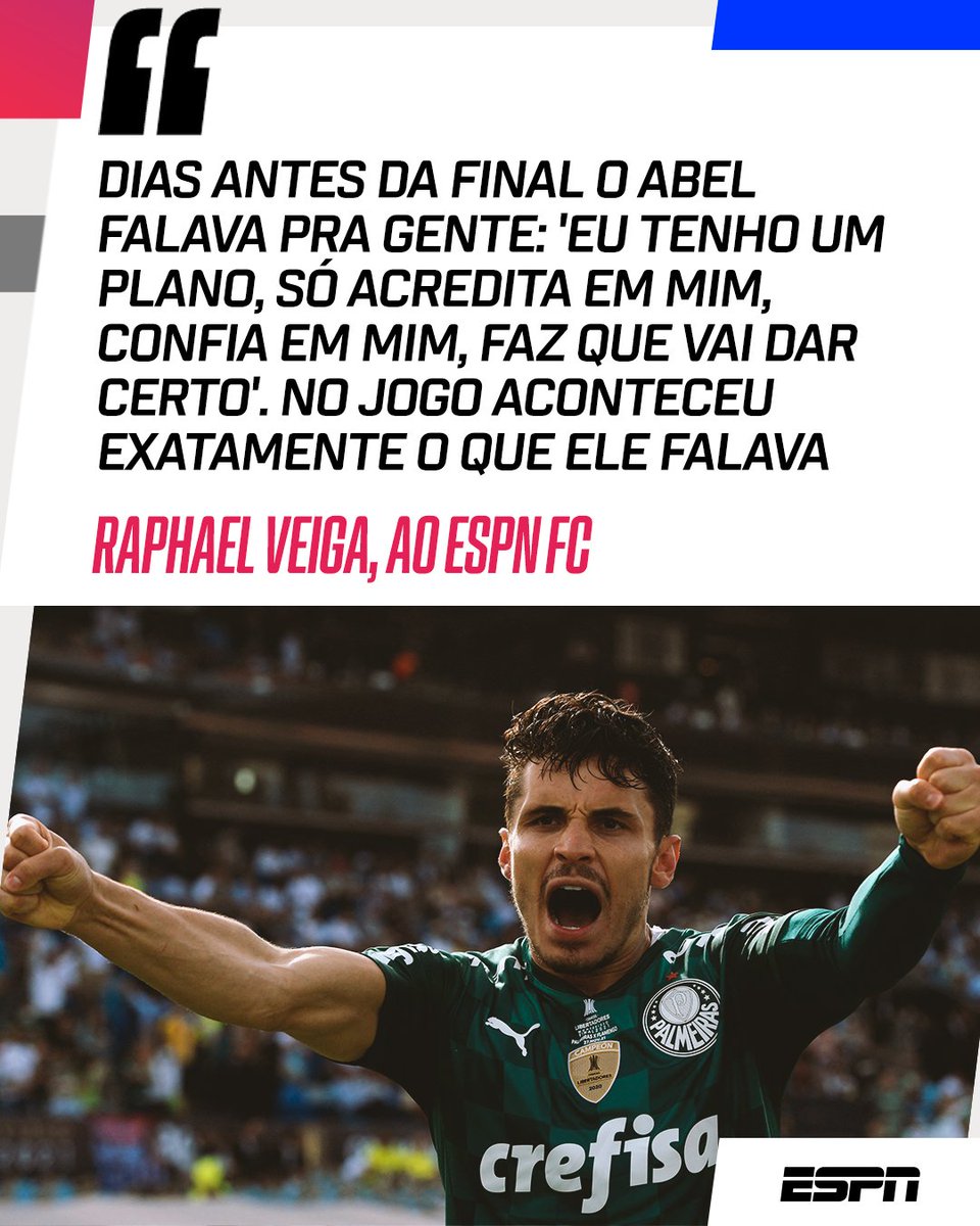 Será que Abel Ferreira estudou o Flamengo? 😅

#ESPNFCbr #LibertadoresFOXSports