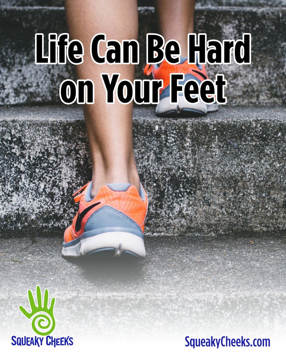 NoSqueak's tweet photo. You know what is hard on your feet? Squeaky Cheeks. Good for shoes, feet, and socks. Feel better and smell better.

Sweat, odors, and discomfort on your body or feet? Squeaky-Cheek it. Learn more about our talc-free natural products at https://t.co/q67Kpd9kHv.

#squeakycheekit https://t.co/1Rmnk1VFLQ